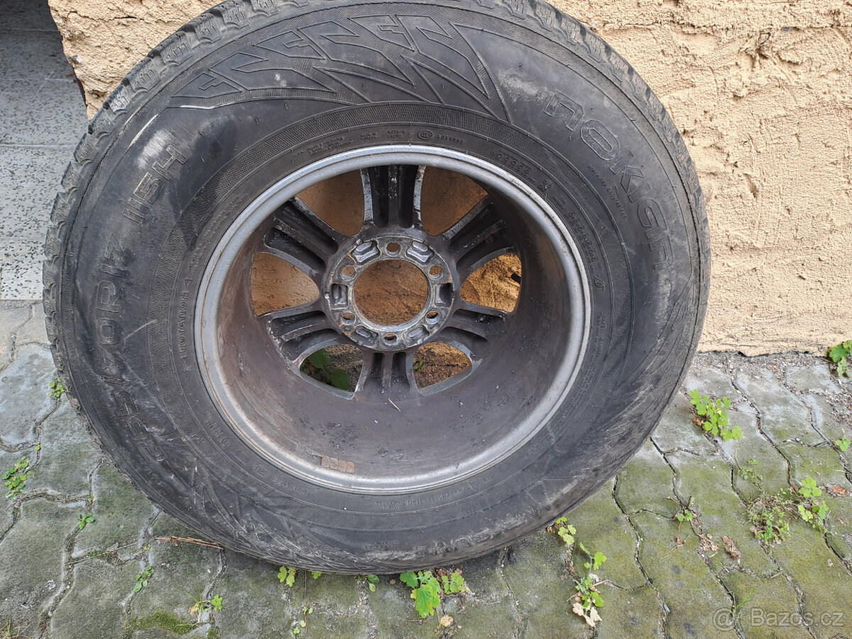 P: Al disky + pneu 265/70/17 FJcruiser LC 120