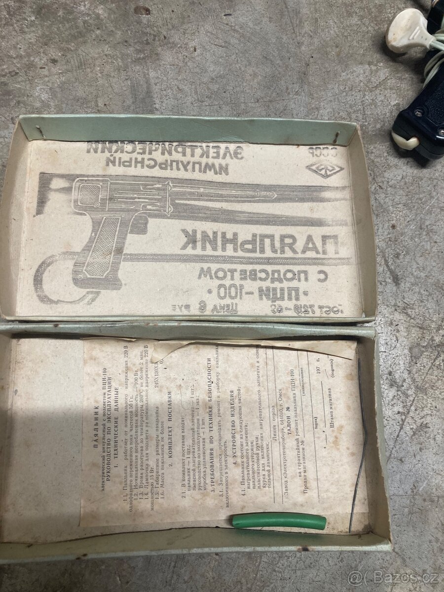 Stará pájka na cín - 4