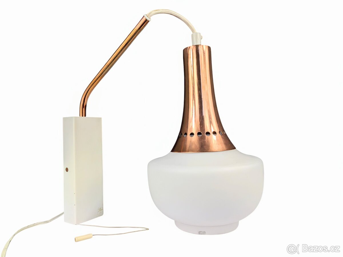 Retro nástěnná lampička AKA DDR - 4