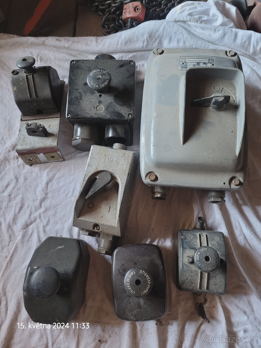 zásuvky,zástrčky,vypinače,přepinače,stykače - 4