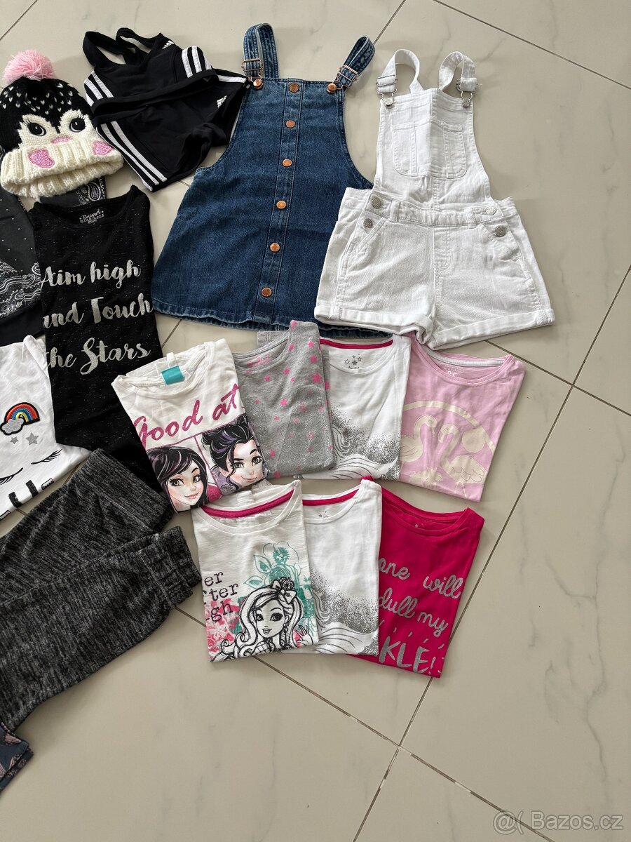 Komplet dívčího oblečení 6 - 8 let - 4