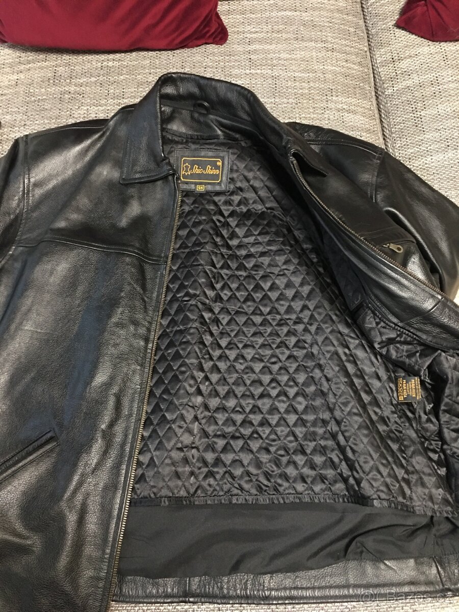 Prodám pánskou koženou bundu vel .54 - 4