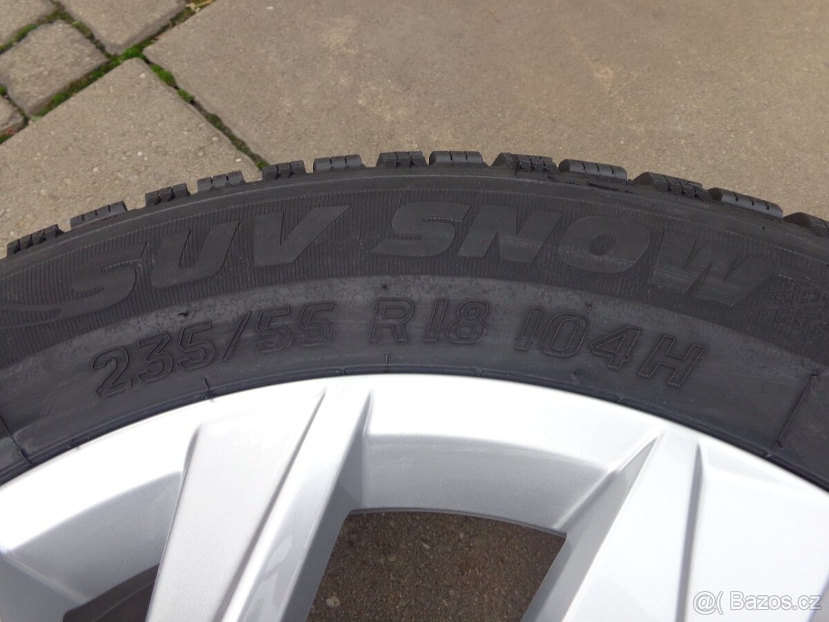VW Tiguan / Skoda Kodiaq zimna sada kol 235/55R18 - 4