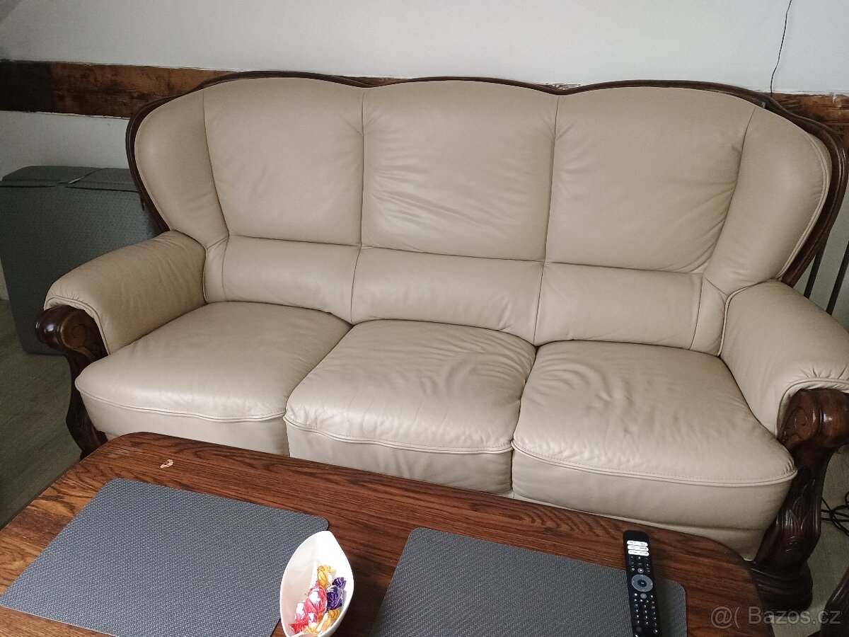 Kožená sedací souprava - 4