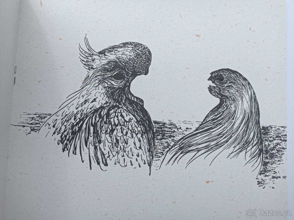 TOYEN - LES SPECTRES DU DÉSERT -PŘÍZRAKY POUŠTĚ - faksimile - 4