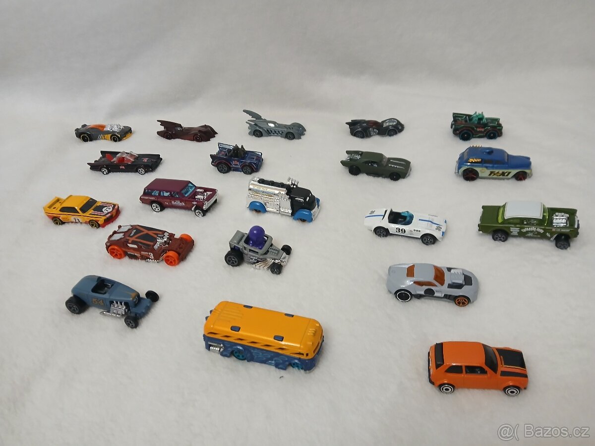 Hot wheels 7 x 20 autíček rozbalené nehrané Cena za 20ks - 4