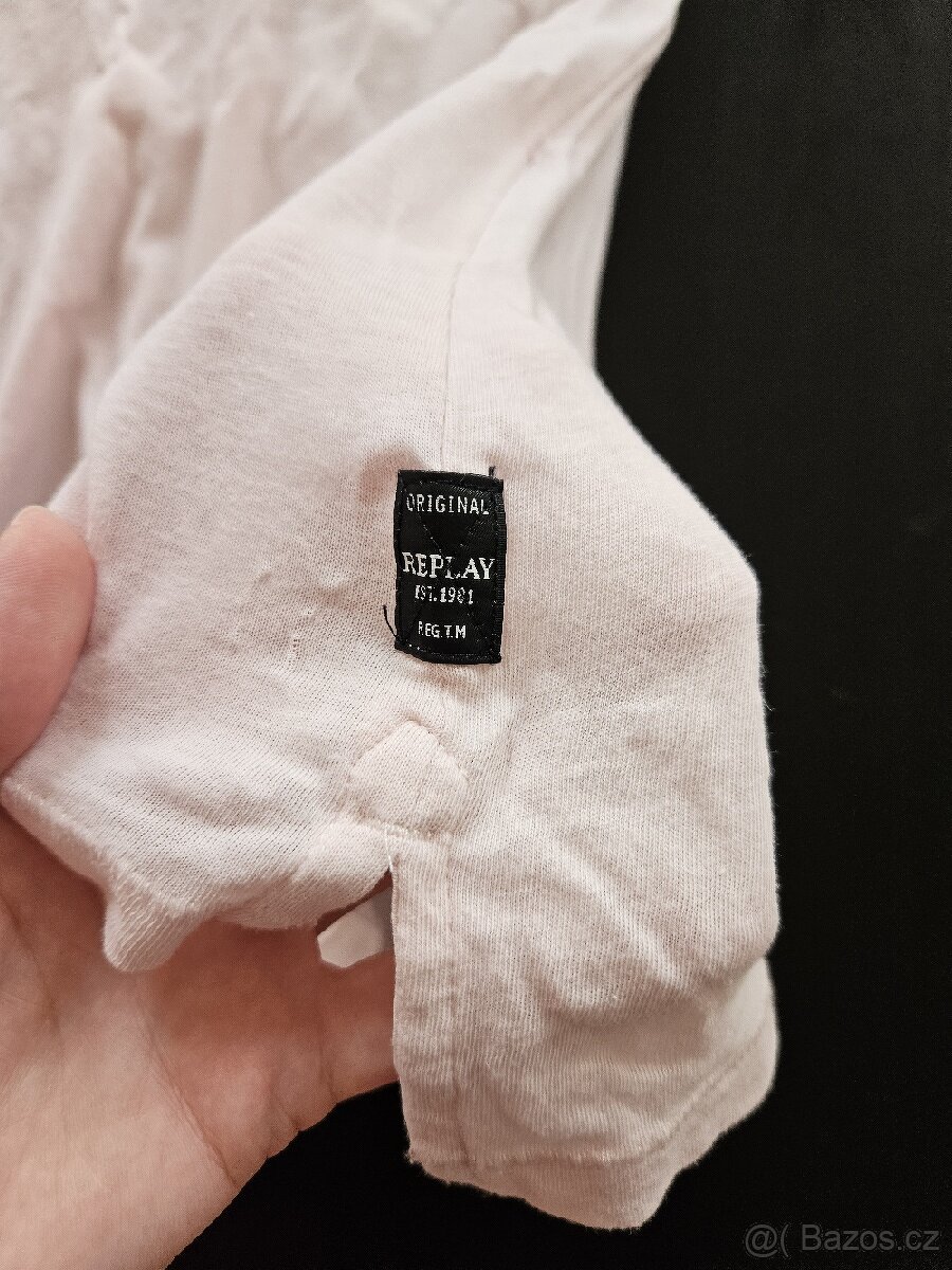 Dámské triko Replay vel S - 4