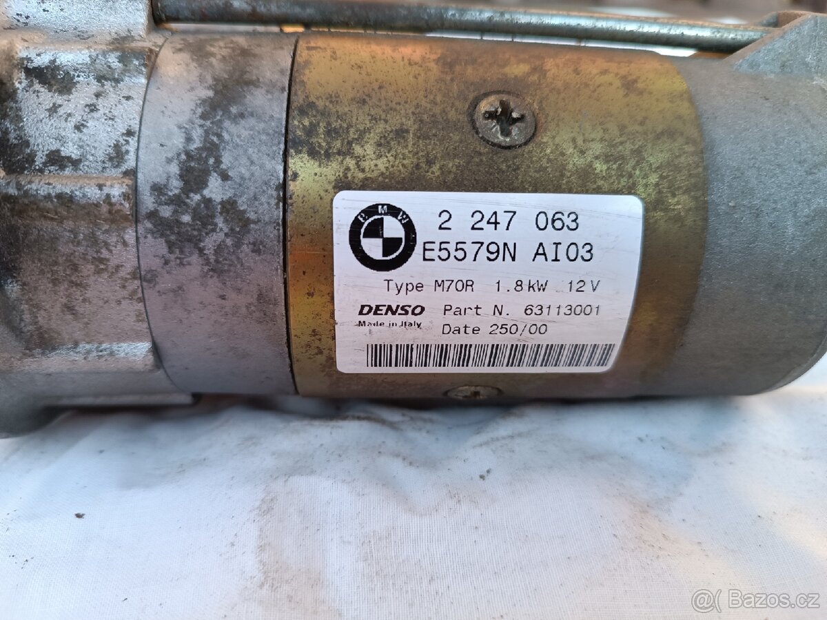Startér BMW E46 320d Málo jetý. - 4