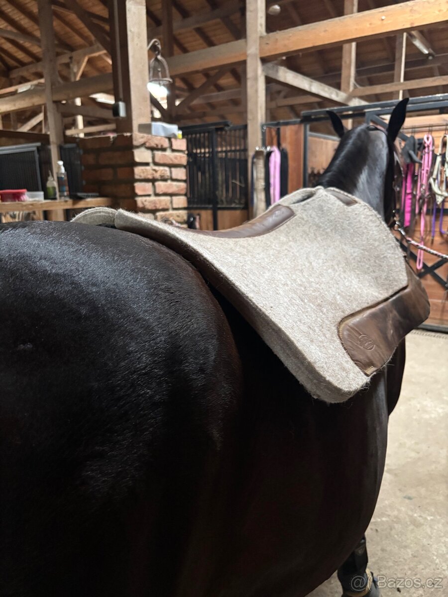 westernová podsedlová deka - 4