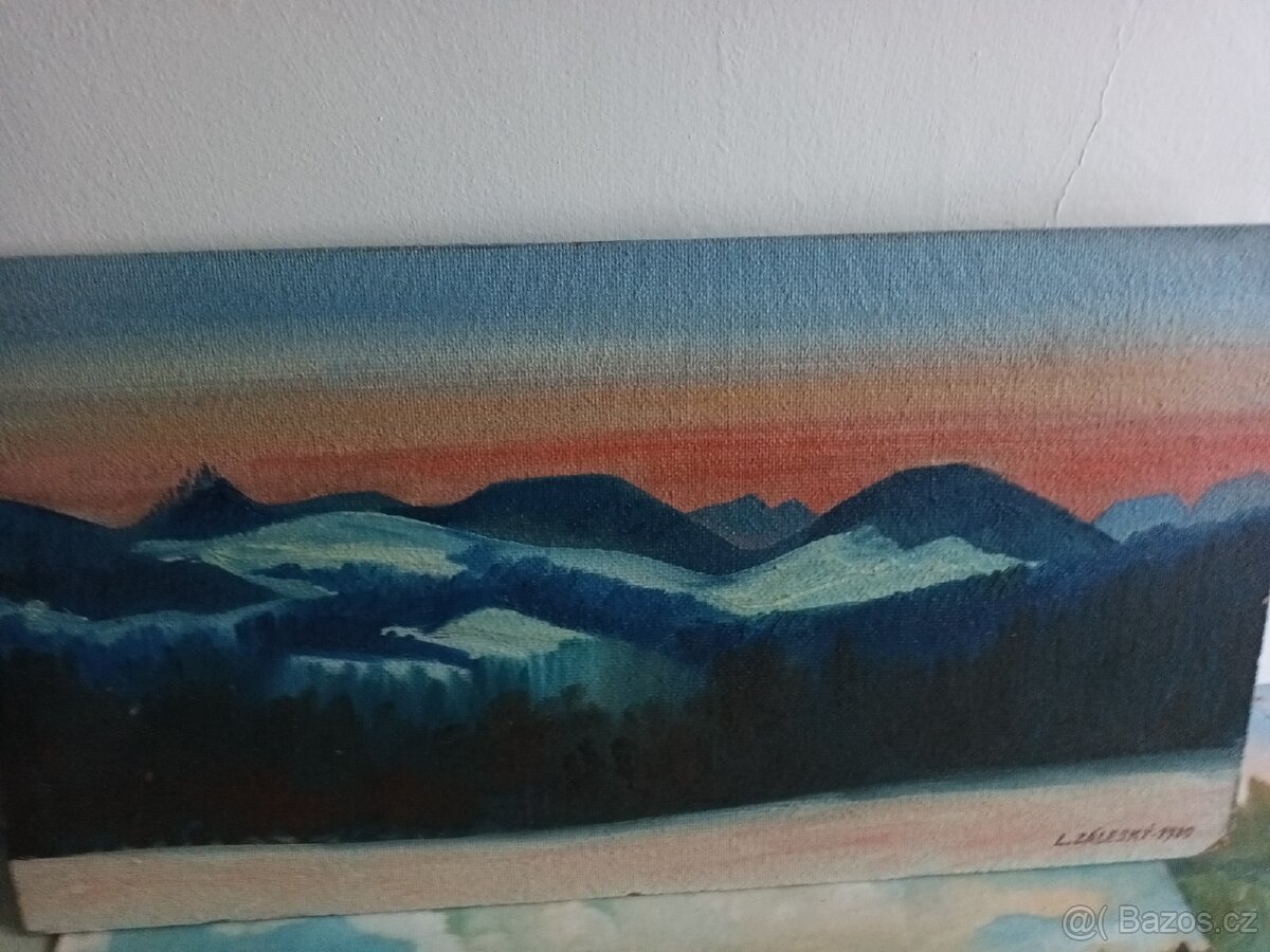 Obrazy bez rámu - 4