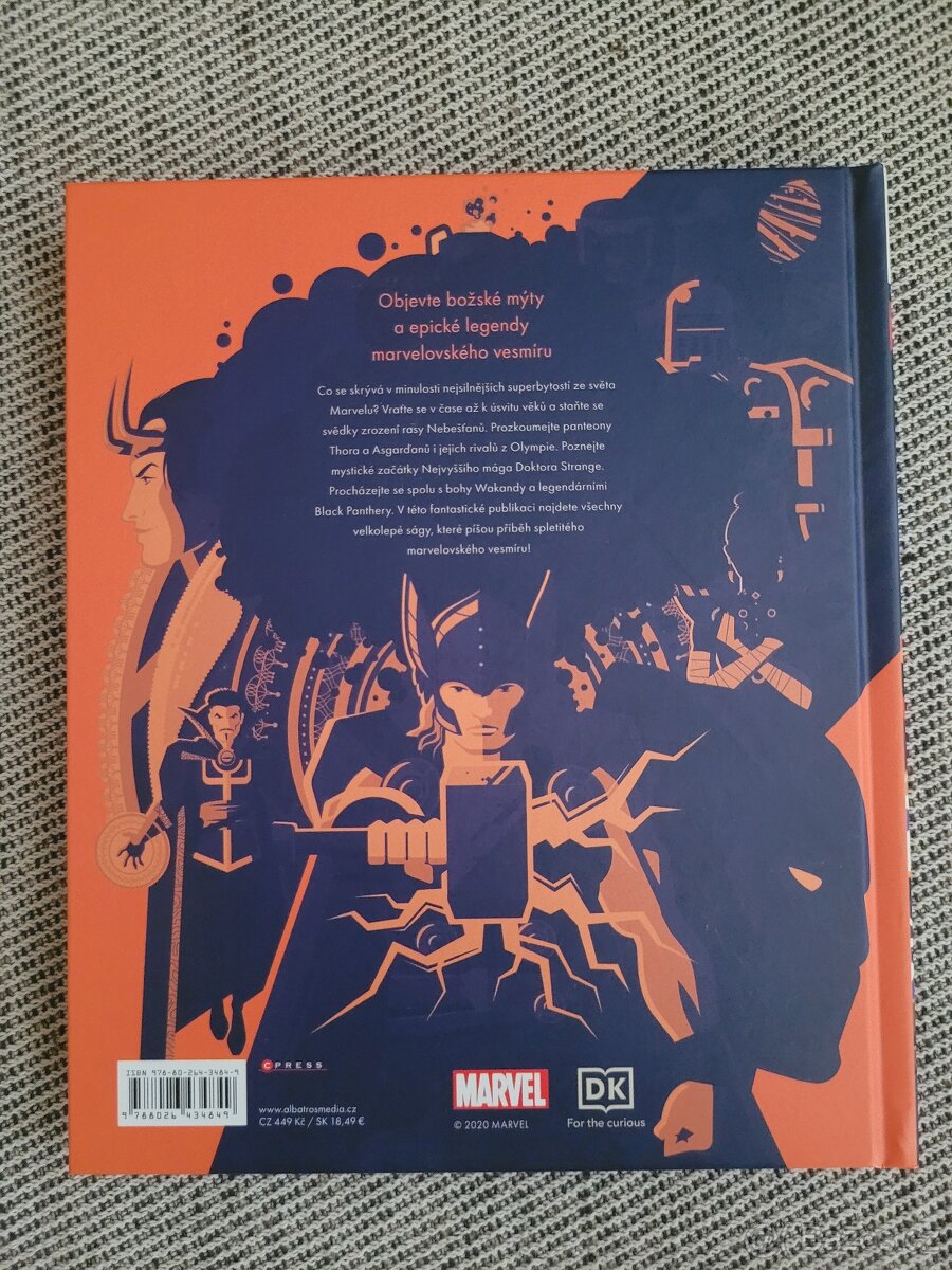 Nová kniha Marvel: Mýty a legendy, nakl. Cpress - 4