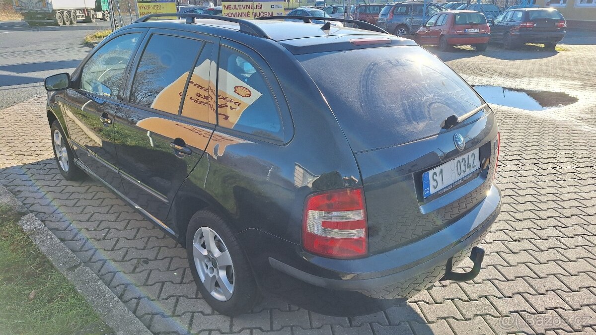 Škoda Fabia combi I, 1.4i 16V/59kW, r.2007, Pěkný stav. - 4