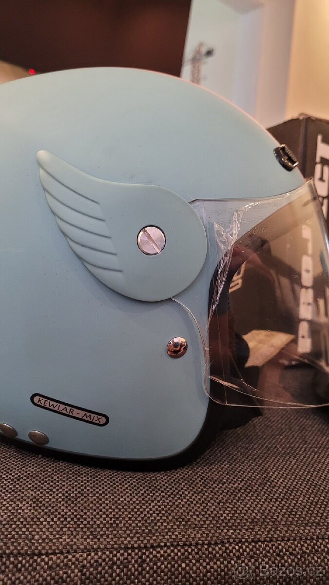 Nová stylová helma na motorku vel. M(57) - 4