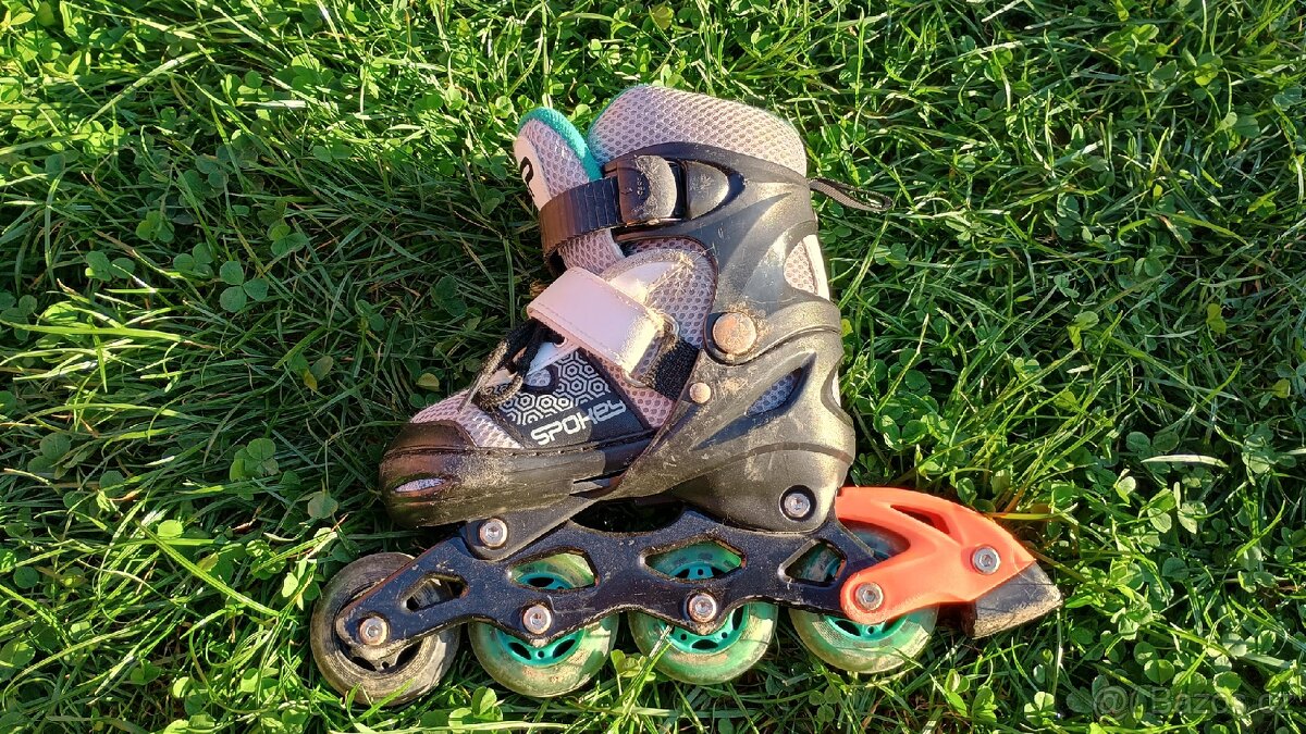 Dětské rostoucí kolečkové brusle 28-32 - 4