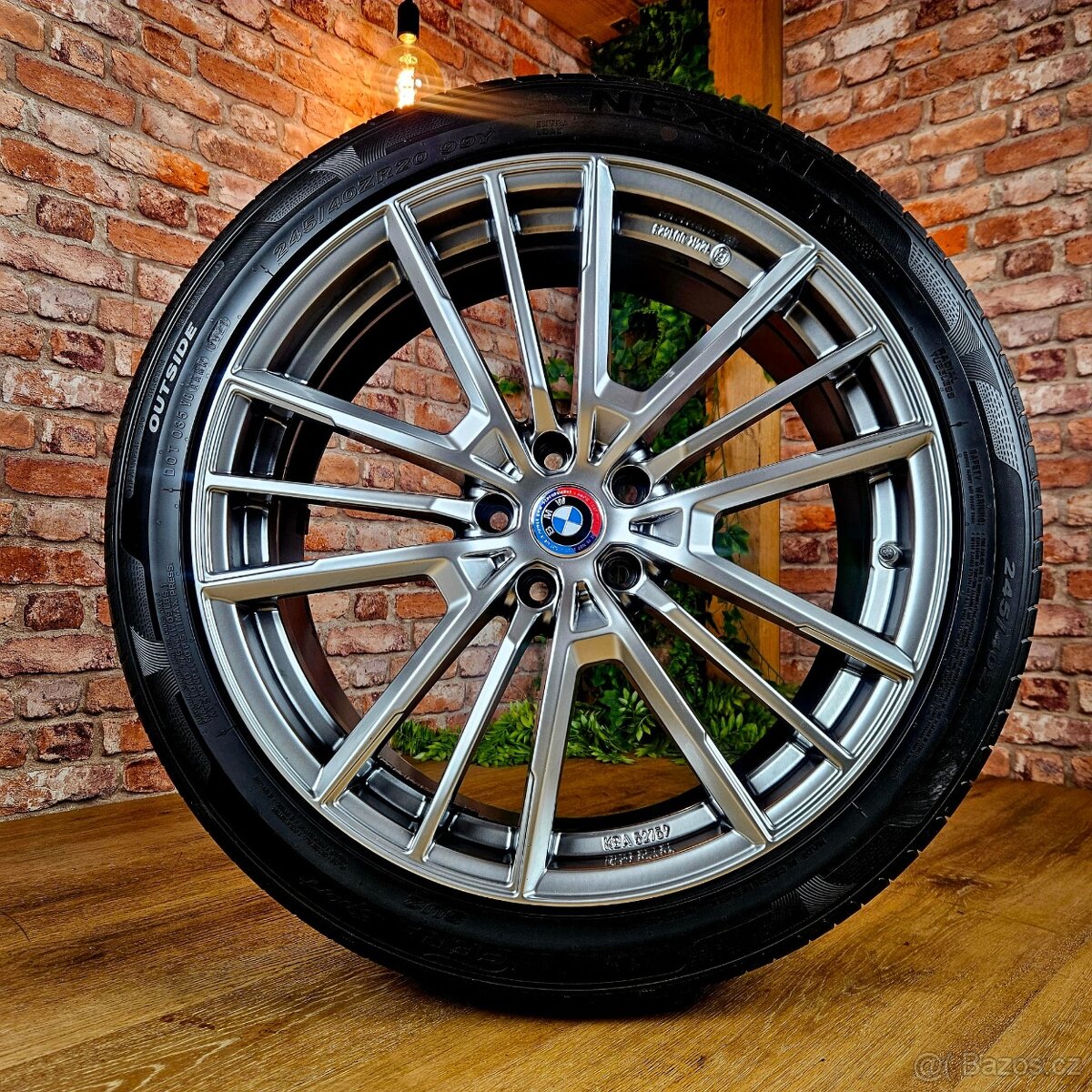 Alu R20 5x112 BMW X1,X2,X3,X4, 5...+ letné 245/40R20 - 4