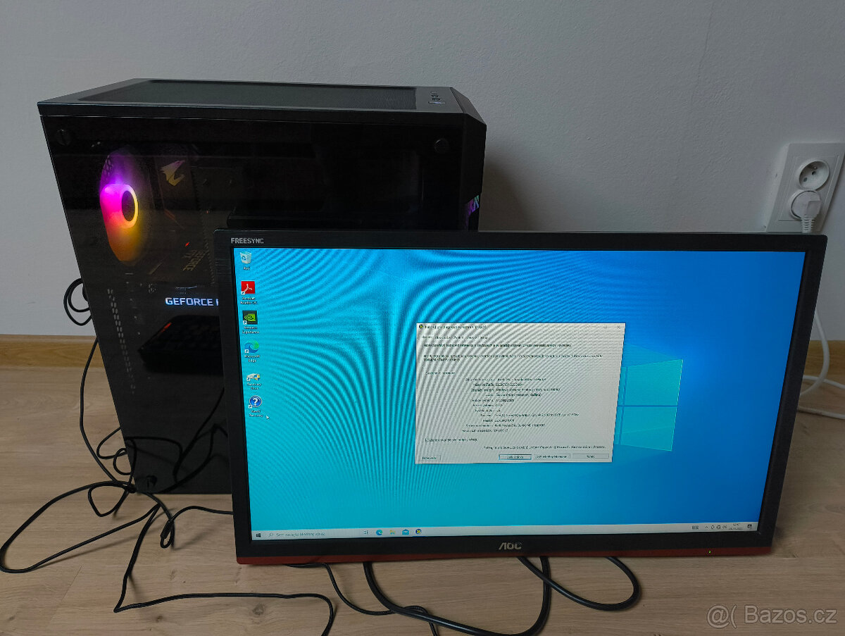 PC RTX3060, Intel i5-9400F, 32GB RAM, WIN 10 - 4