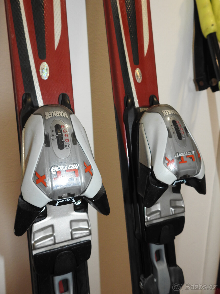 lyže volkl včetně hůlek a lyžářských bot - 4