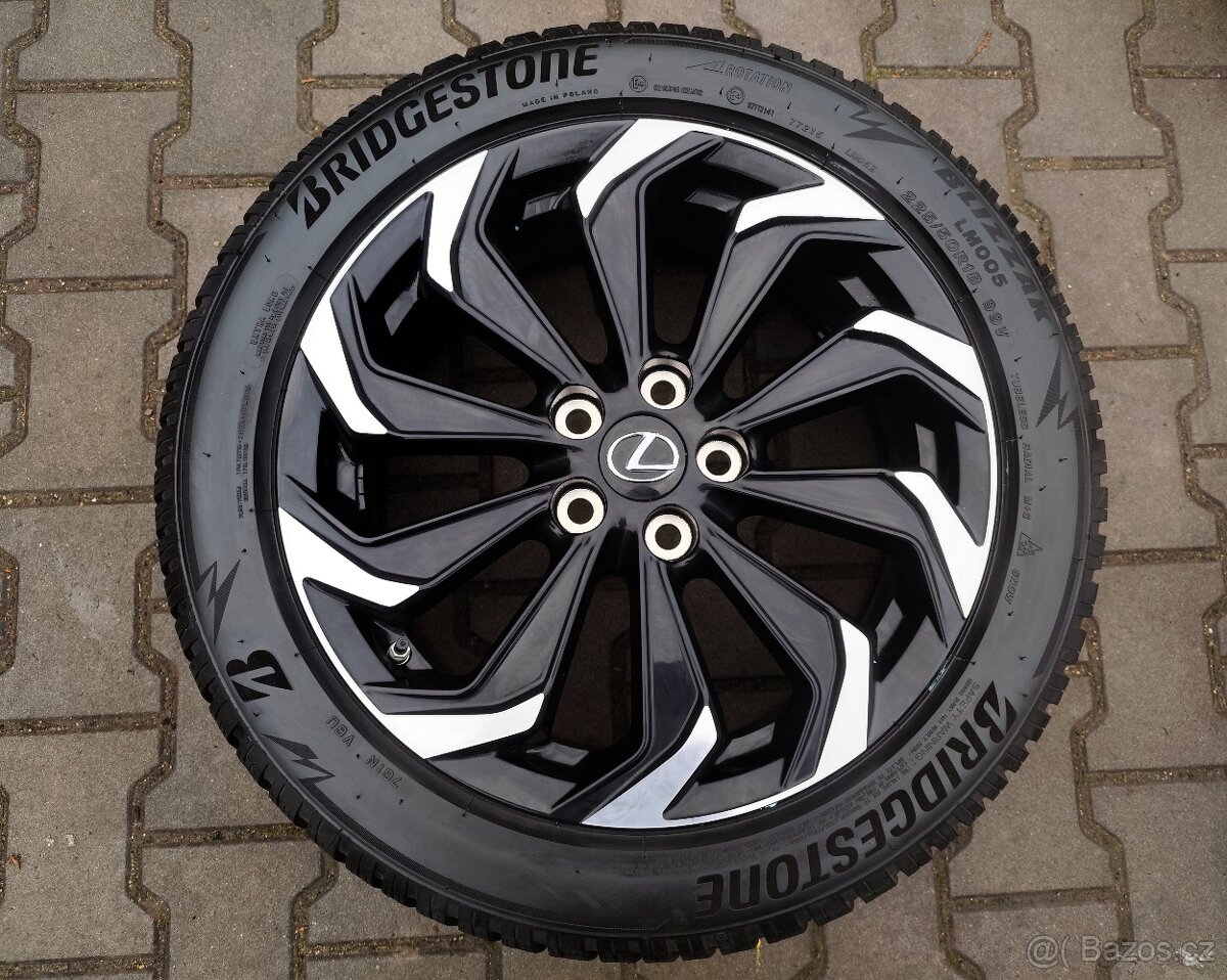 Alu kola originál Lexus UX 5x114,3 R18 NOVÁ SADA - 4