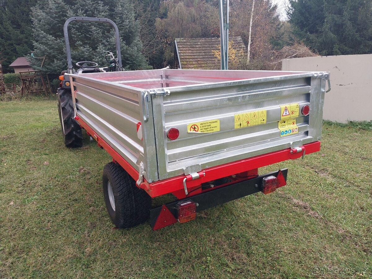 VLEK, KÁRA ZA MALO-TRAKTOR 1,5T - 4