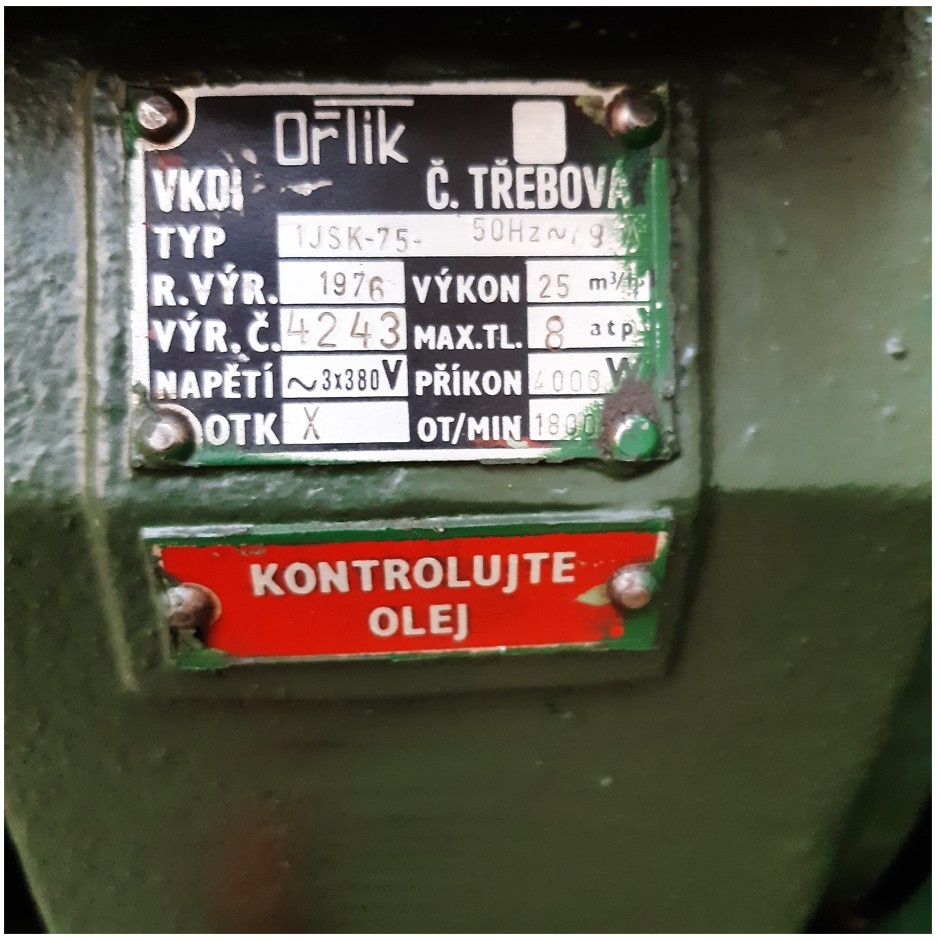 Kompresor Orlík 1JSK-75, 2x150l - 4