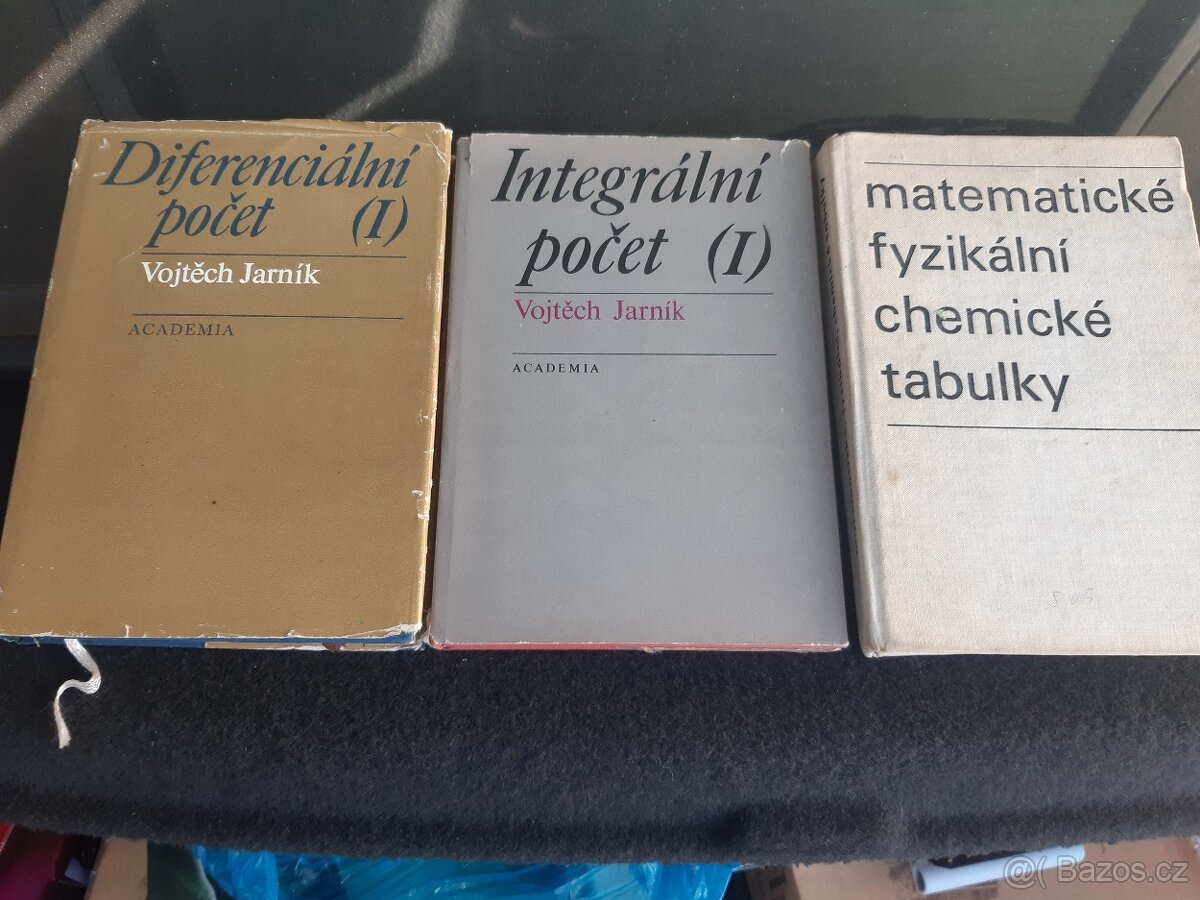 Diferenciální a integrální počet, tabulky - 4