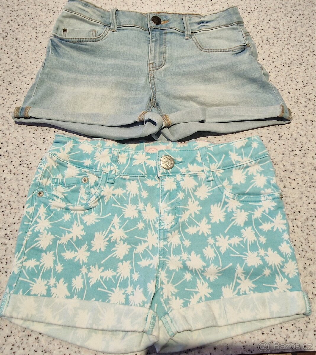 Dívčí značkové kraťasy vel. 140 - 152 - 4