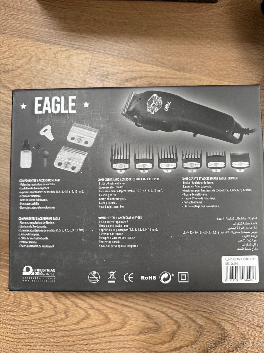 Holicí strojek Eagle Captain Cook - 4