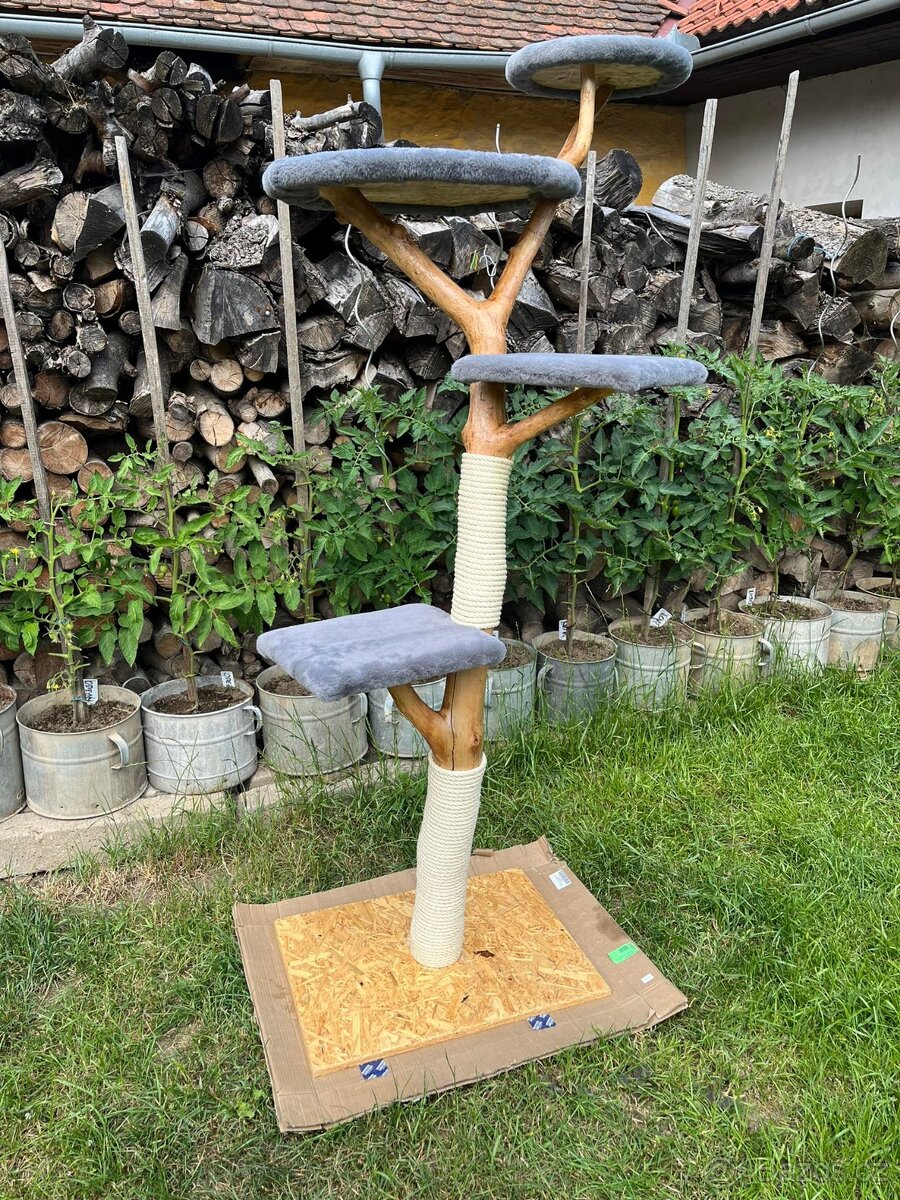Strom pro kočky / Škrabadlo pro kočky - NOVÉ - 4