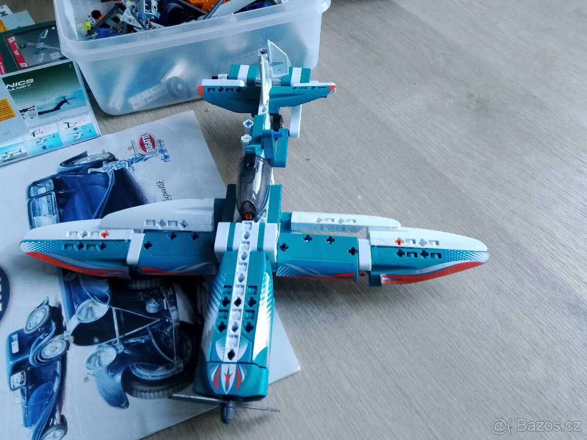 Lego technic formule a letadlo - 4