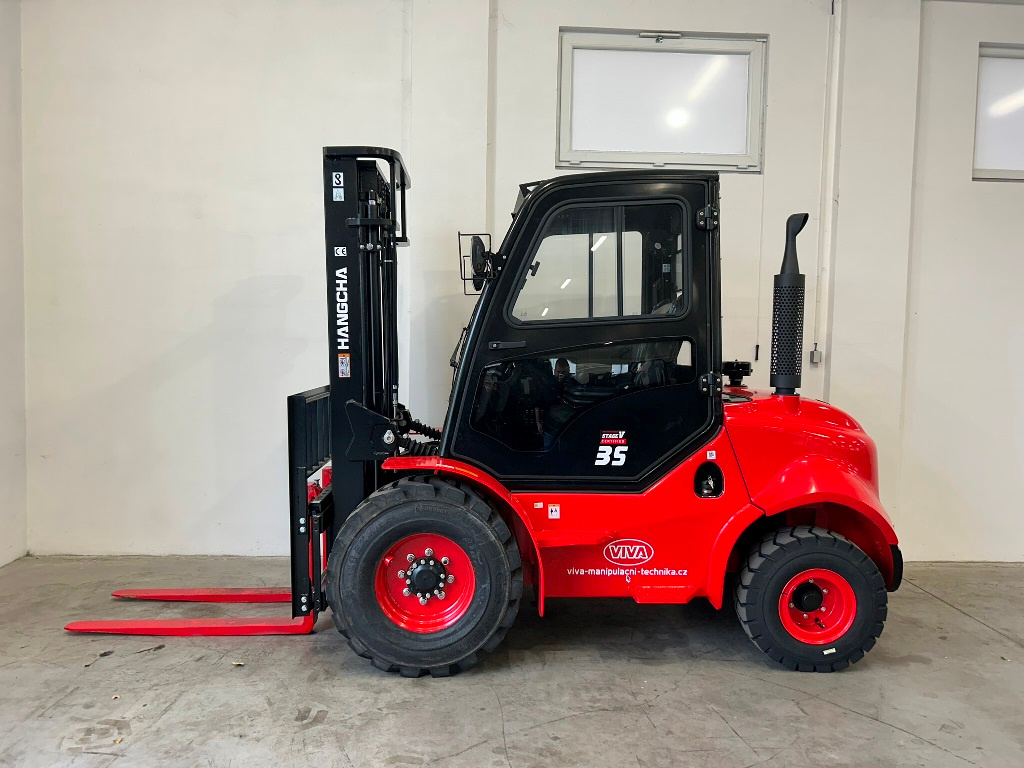 Vozík vysokozdvižný terénní HC CPCD35-XW98E-RT2 (4x4) - 4