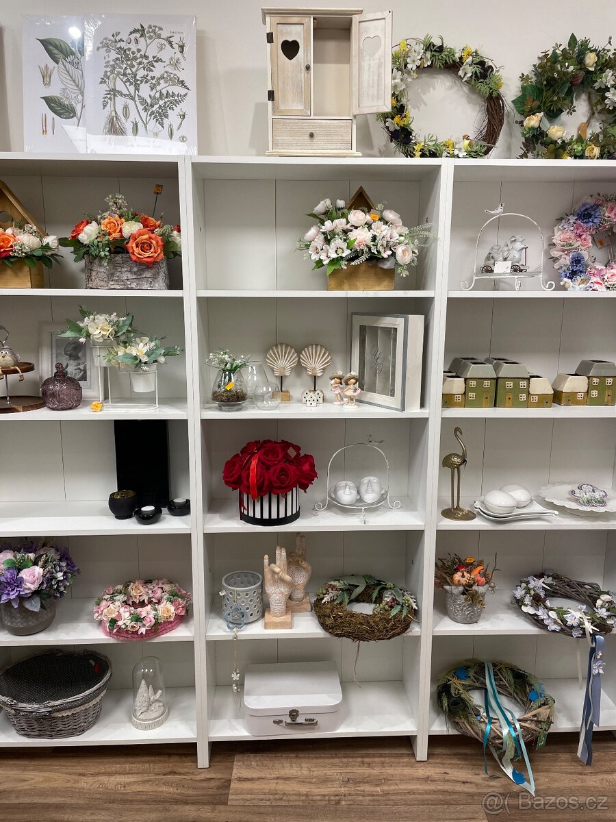 Knihovna Jysk X½GISLINGE 5 polic bílá 7 ks - 4