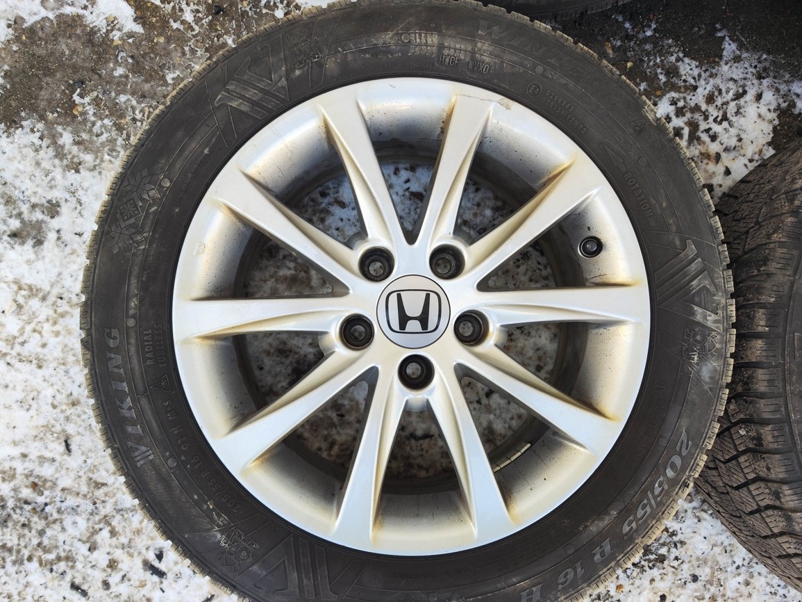 16"zimní alu sada 5x114 origo Honda Civic 9 Accord 205/55 - 4