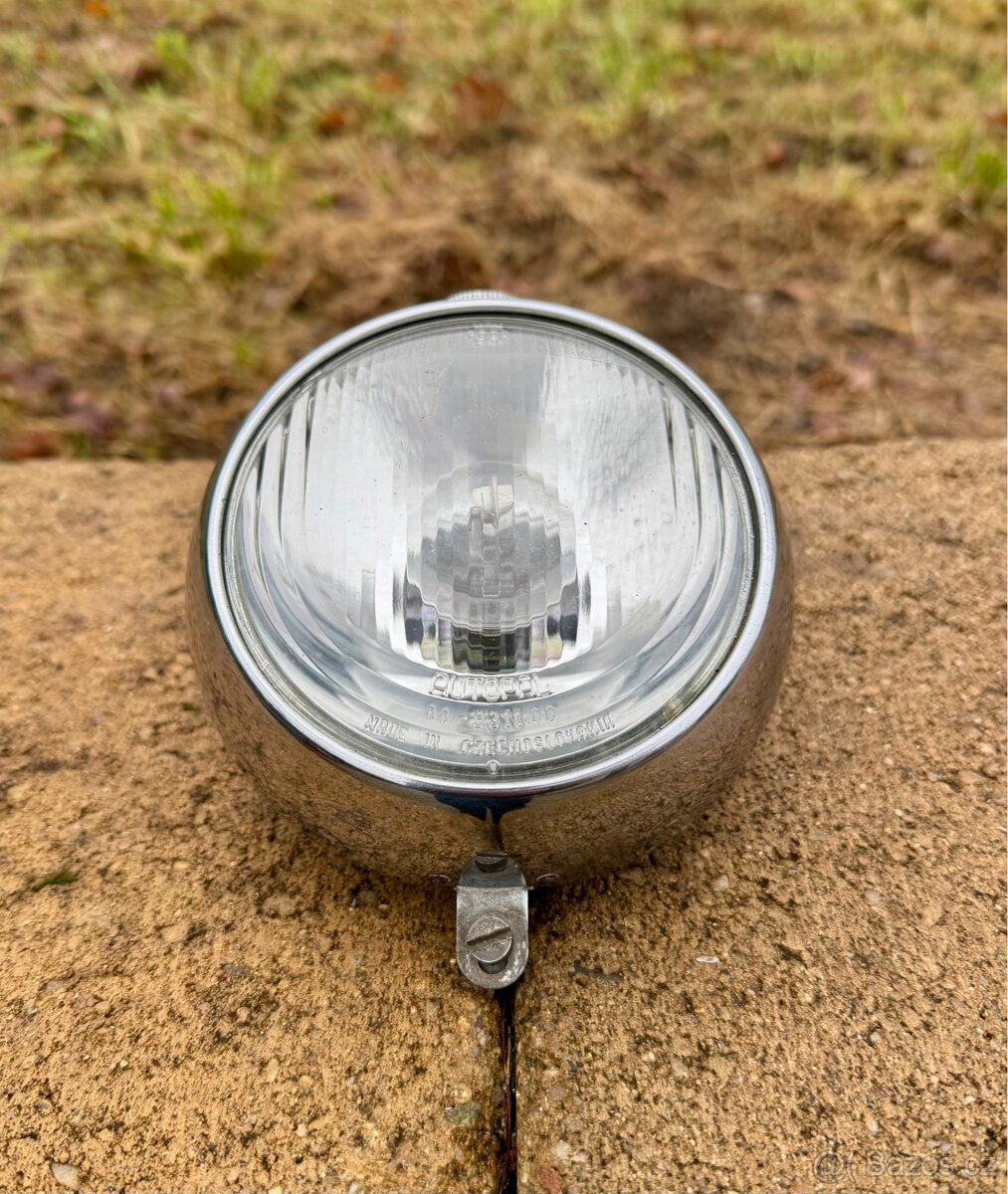 Jawa 50 pařez pionýr libeňák - přední světlo - 4