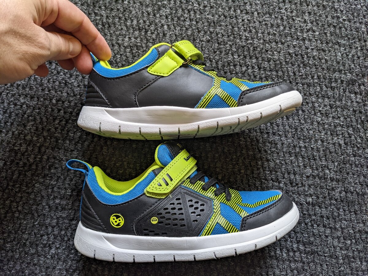 Bubble Breathe Modro-zelené dětské tenisky EUR 31 - 4