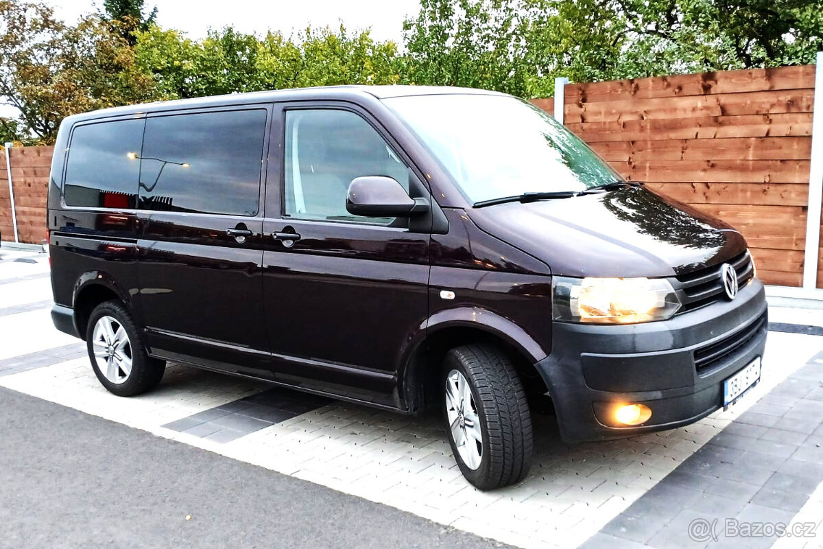 VW CARAVELLE T5.1,AC,8míst,161tkm,CEBIA,TZ,1.maj,DPH - 4