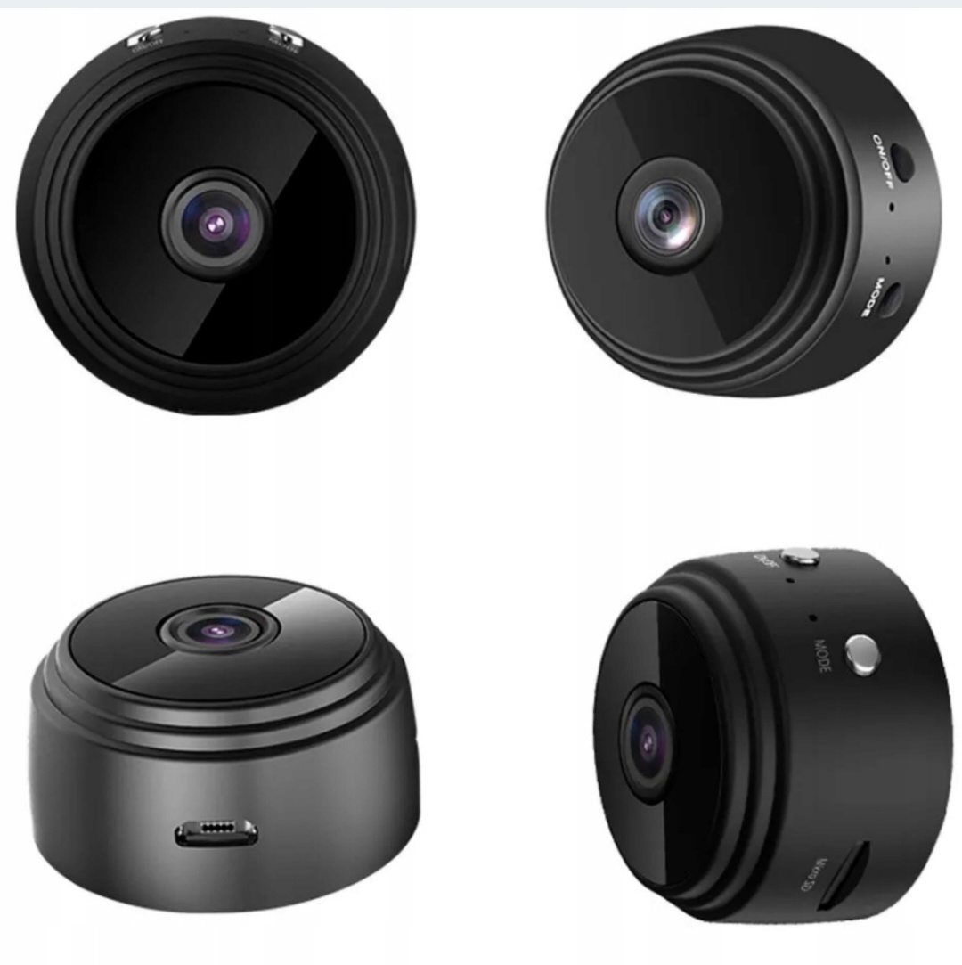 Mini špionážní kamera WIFI FULL HD - 4