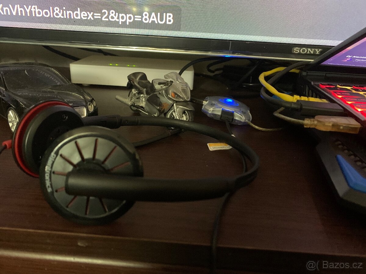 Prodam sluchátka Plantronics C320M. - 4