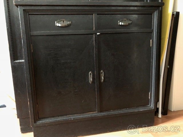 Starožitná komoda se skřínkou - 4