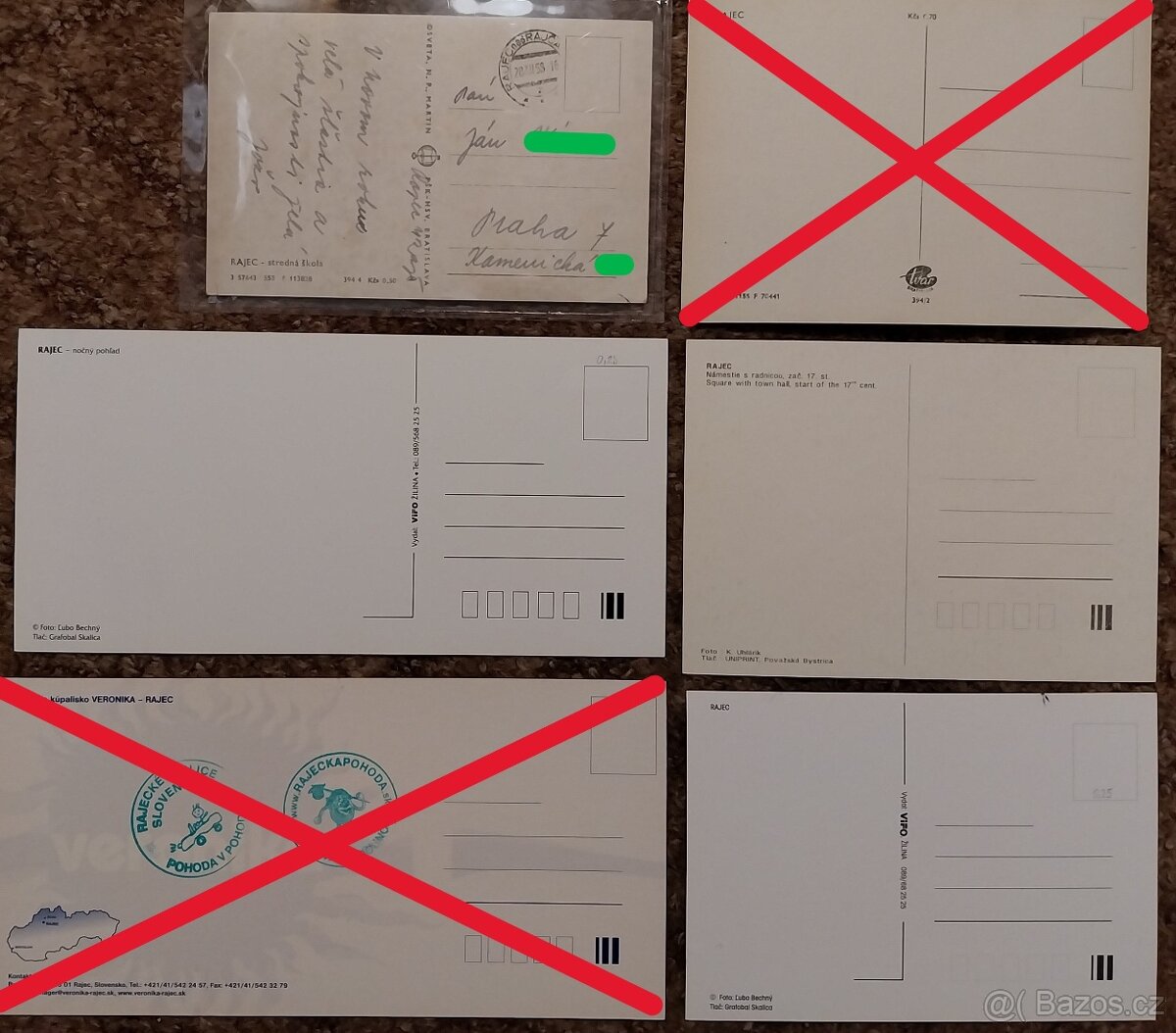 Pohľadnice - RAJECKÁ DOLINA - 4