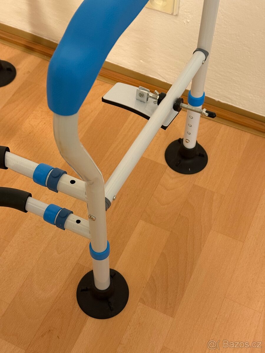 Opěrka nástavec na WC, nastavitelná - 4