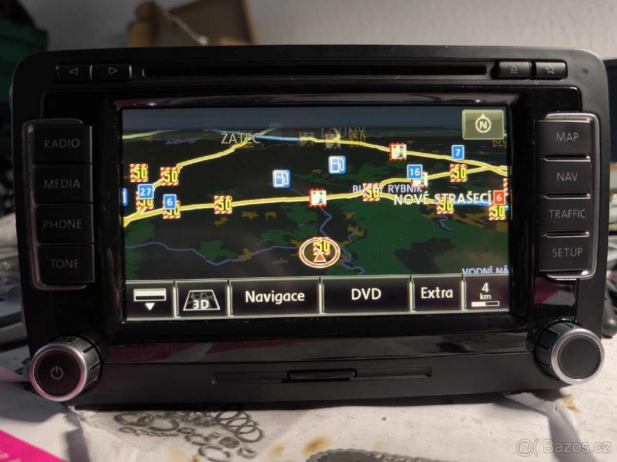 VW RNS510 1T0035680C LED aktualizované - 4