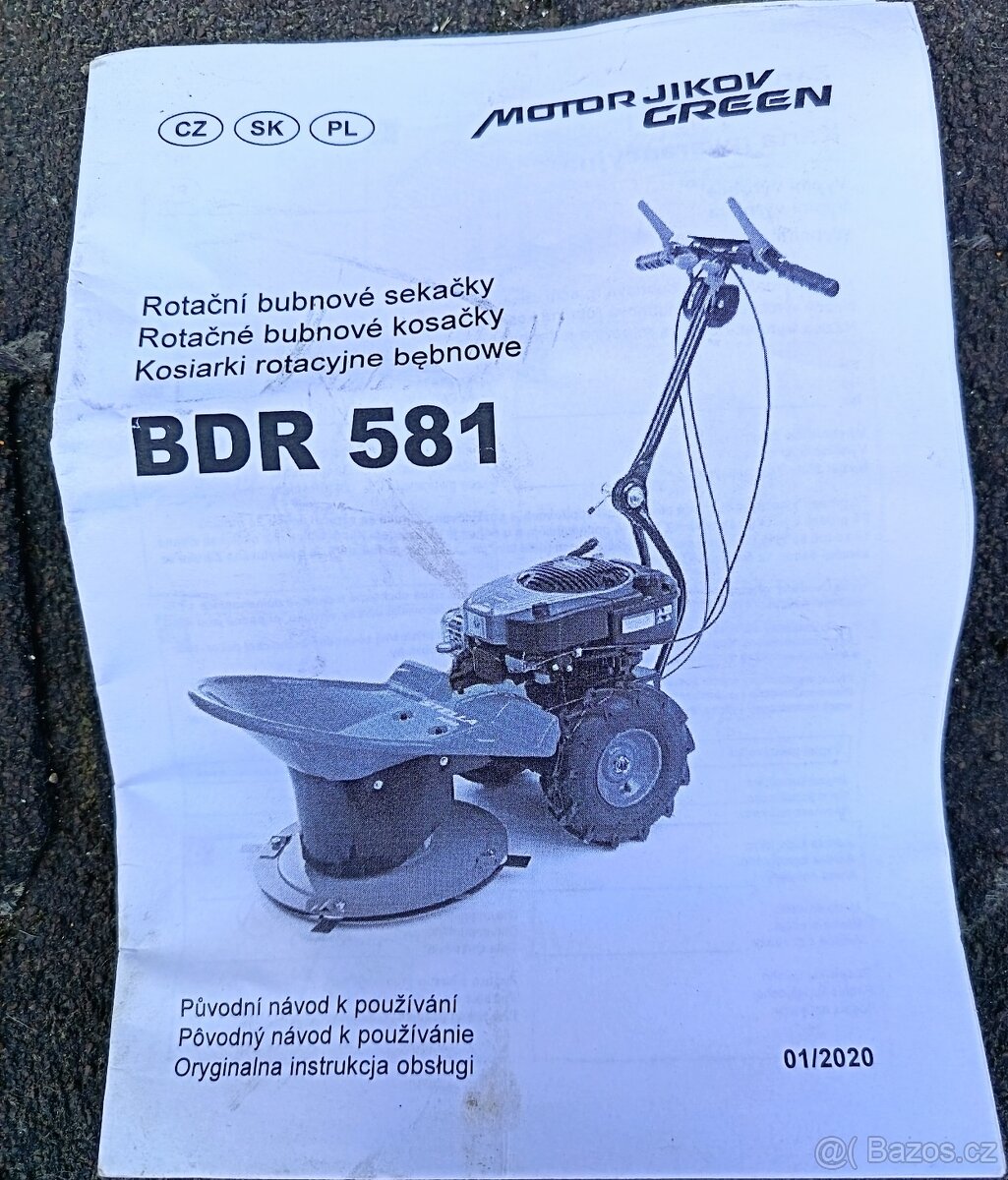 Bubnová sekačka BDR 581 - 4