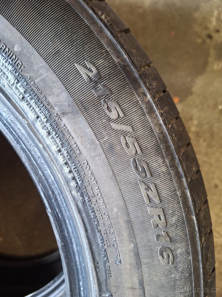 Letní 2ks 215/55/15 - 4
