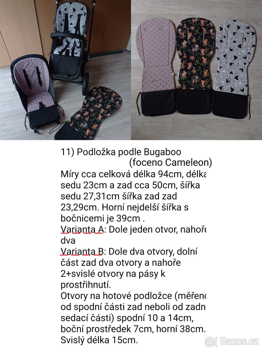 Podložka do kočárku, 2.část, nové - 4