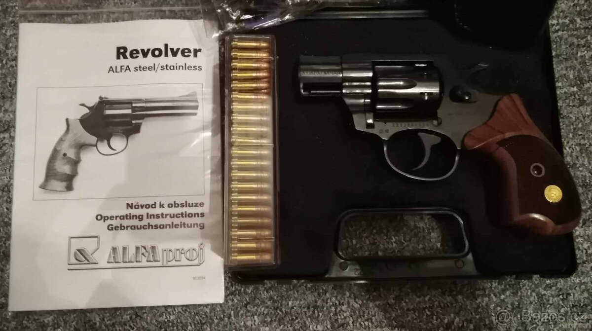 Revolver Alfa Steel model 220, 22LR, nový - 4
