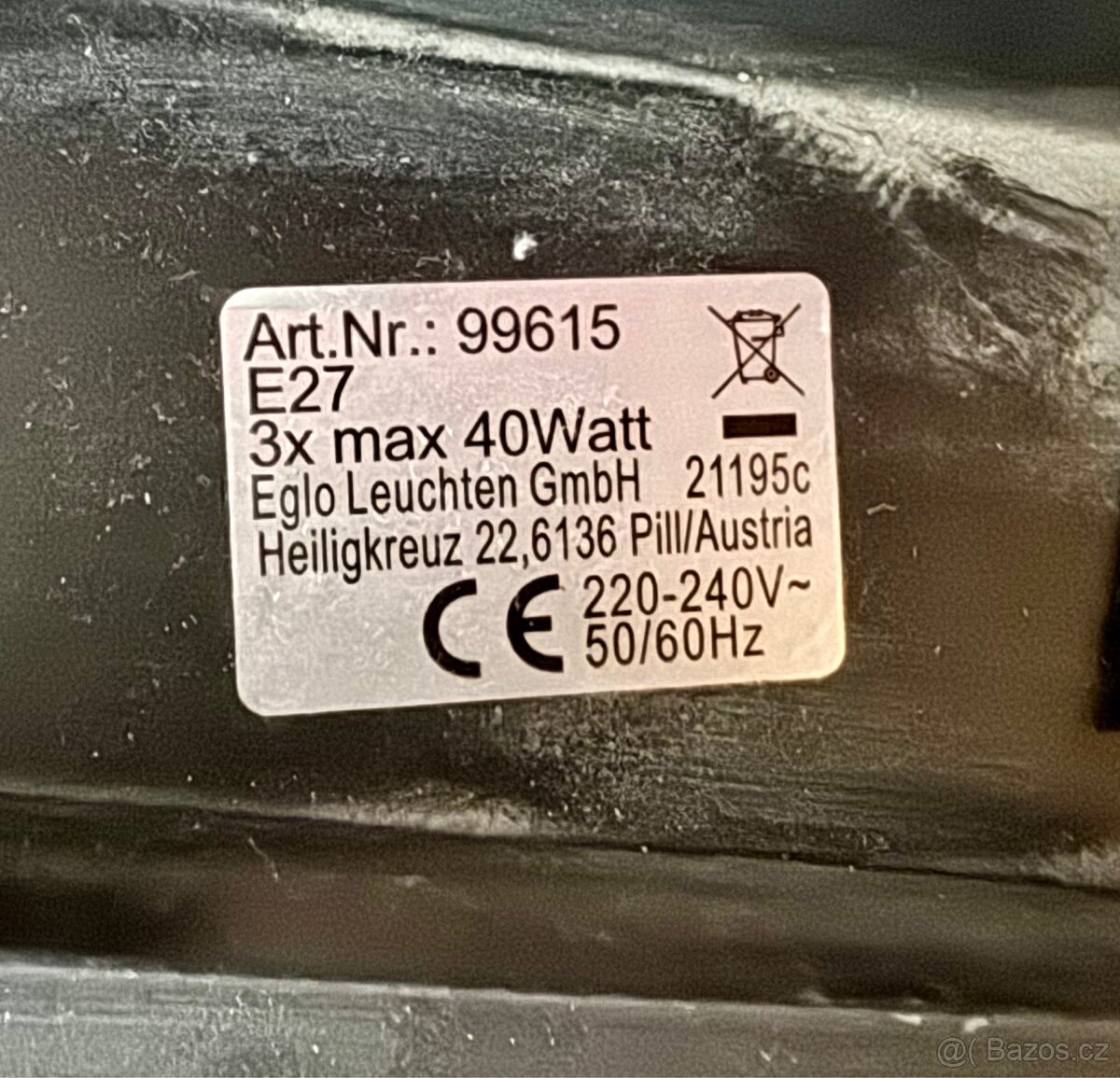 P: stropní světlo/lustr Eglo OILELLA - 4