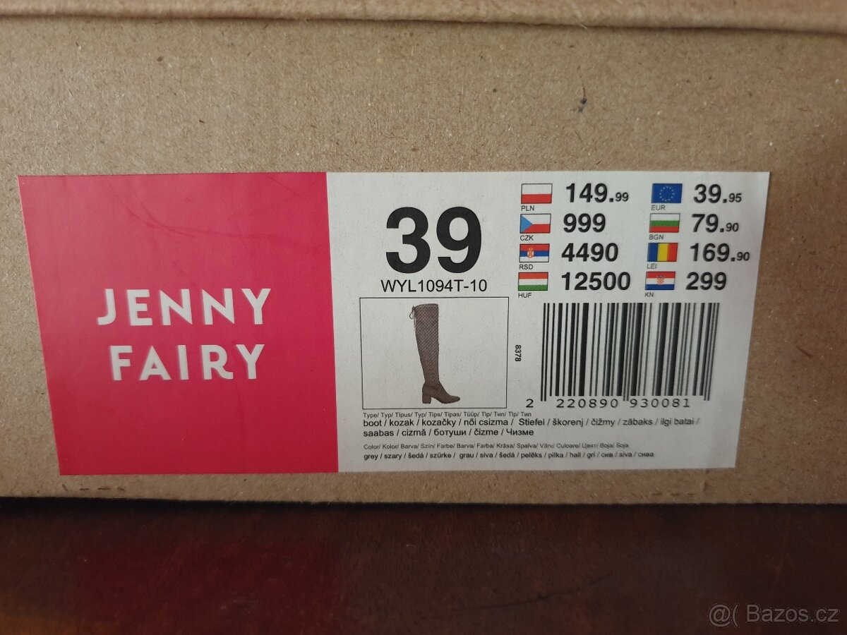 DÁMSKÉ KOZAČKY vel.39 - 4