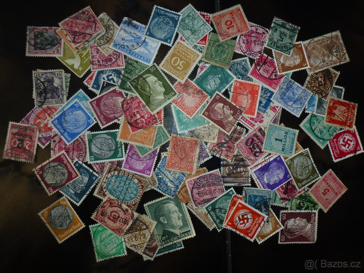 Poštovní známky staré Německo - 4