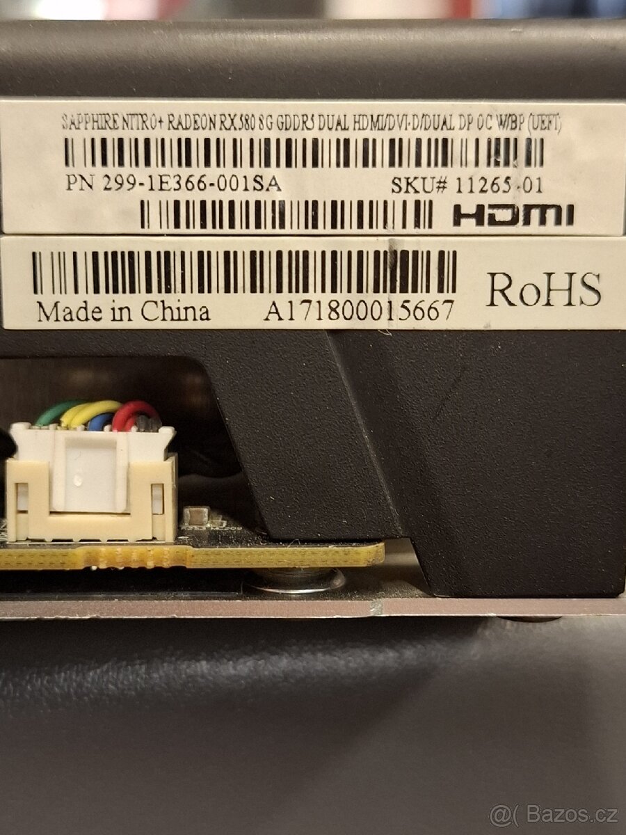 Grafická karta Sapphire RX580 8GB - 4