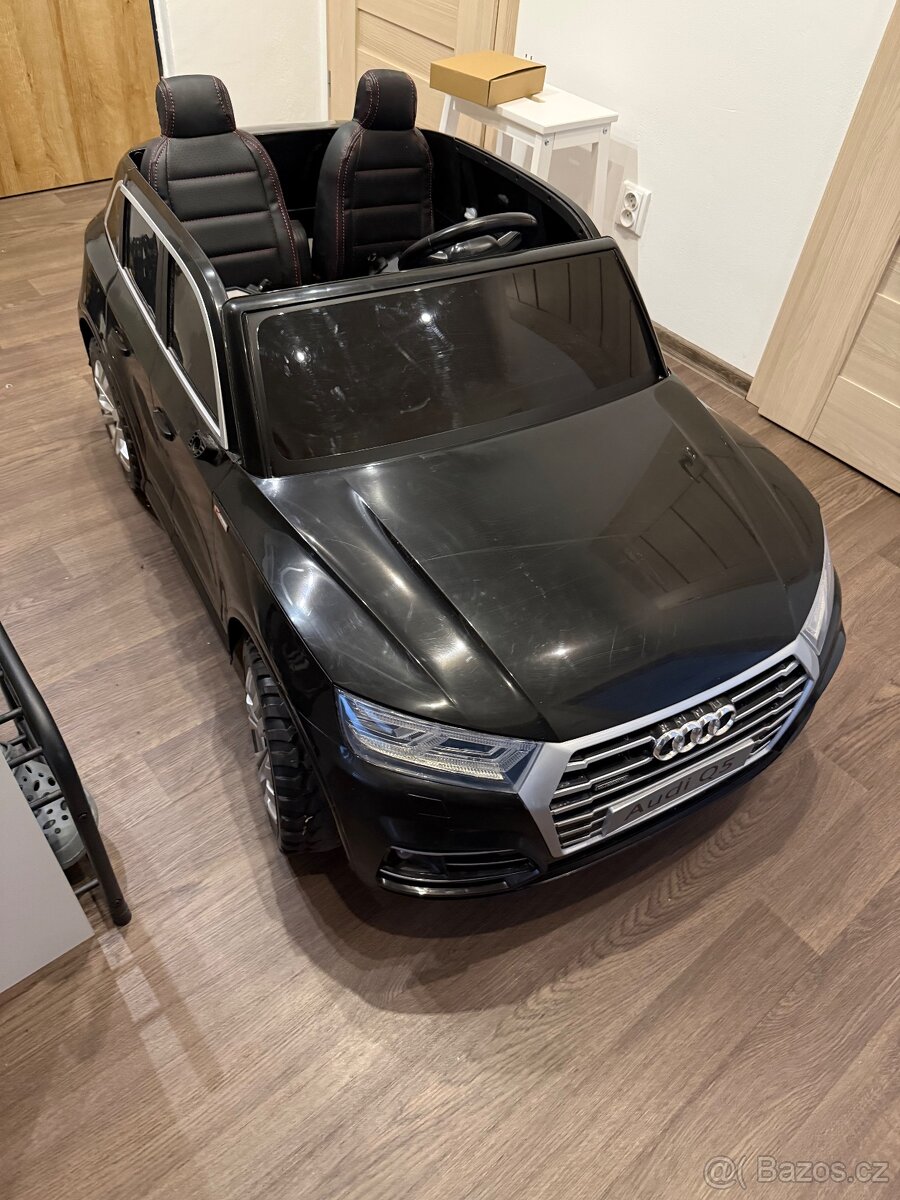Dětské elektro autíčko Audi Q5 4x4 pro 2 děti,dálkové ovl. - 4